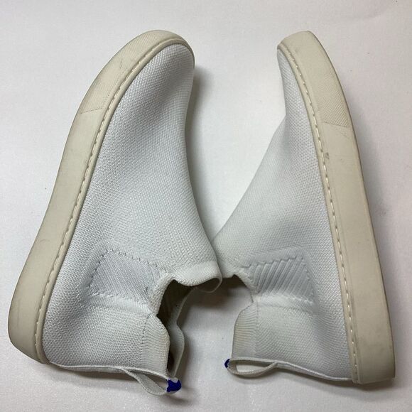 Rothy’s Chelsea Bright White Ankle Sneaker Boots 7.5 - Picture 7 of 14